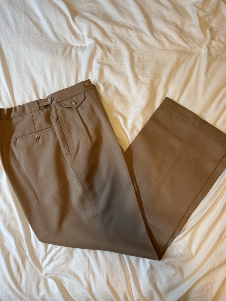 Ralph Lauren Men's Dress Pants In Taupe Brown